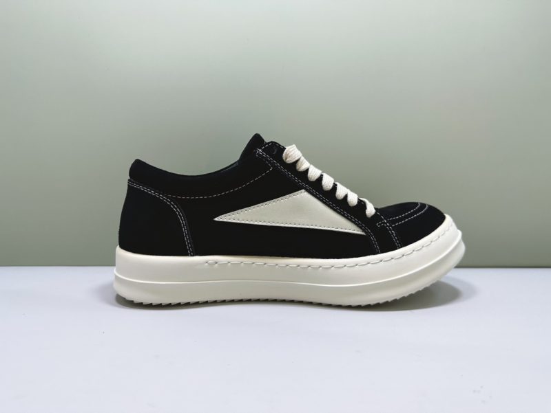 Rick Owens rep sneaker-Vintage black suede 12 rick owens sneakers (1)