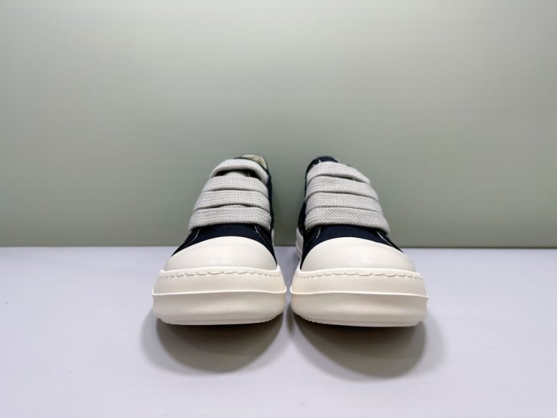 Rick Owens rep sneaker-BLACK CANVAS Jumbo lace 11 rick owens sneakers (2)