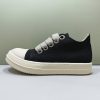 Rick Owens rep sneaker-BLACK CANVAS Jumbo lace 18 Rick Owens rep sneaker-BLACK CANVAS Jumbo lace