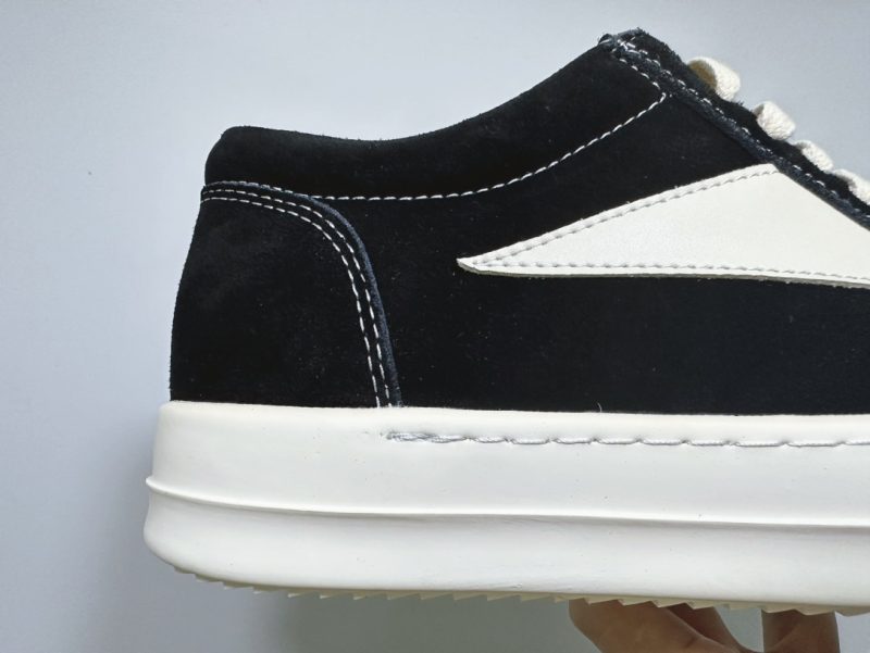 Rick Owens rep sneaker-Vintage black suede 15 rick owens sneakers (4)