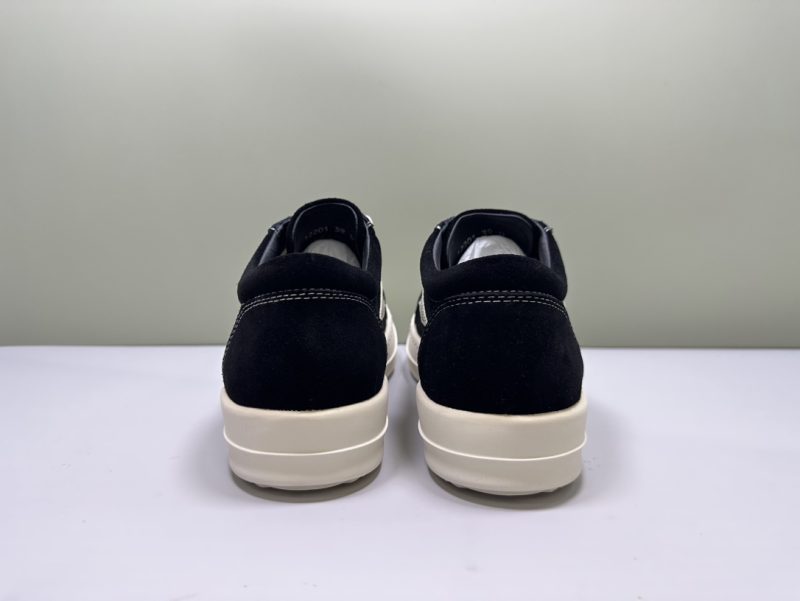 Rick Owens rep sneaker-Vintage black suede 16 rick owens sneakers (5)