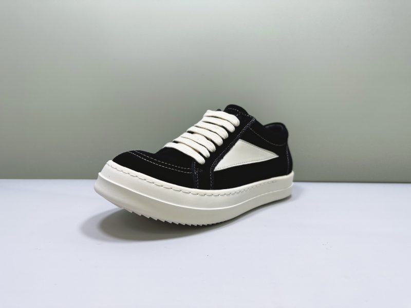 Rick Owens rep sneaker-Vintage black suede 10 rick owens sneakers (6)