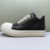 Rick Owens low jumbo sneakers-BLACK LEATHER 17 Rick Owens low jumbo sneakers-BLACK LEATHER
