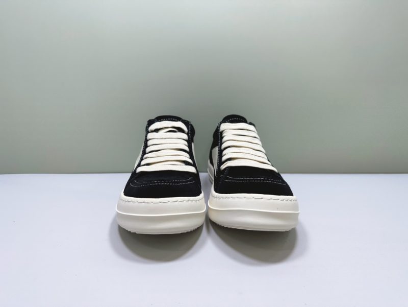 Rick Owens rep sneaker-Vintage black suede 11 rick owens sneakers (9)