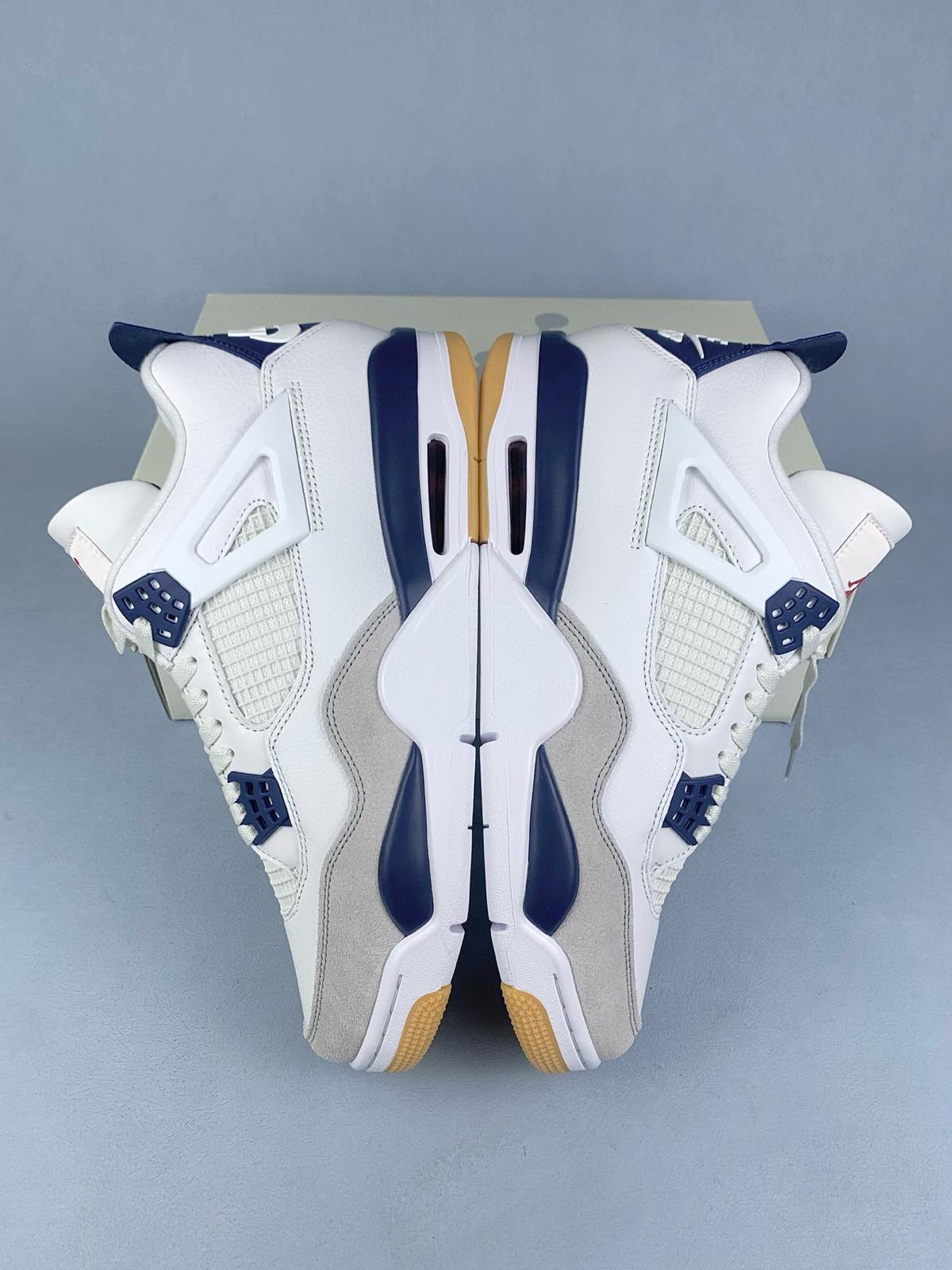 Nike SB x Air Jordan 4 Navy 4 jordan 4 SB Navy (4)