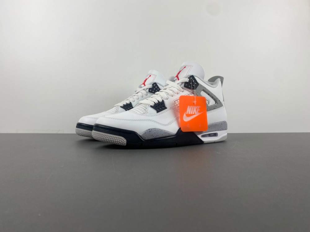 Air Jordan 4 White Cement 2 Air Jordan 4 “White Cement” (10)