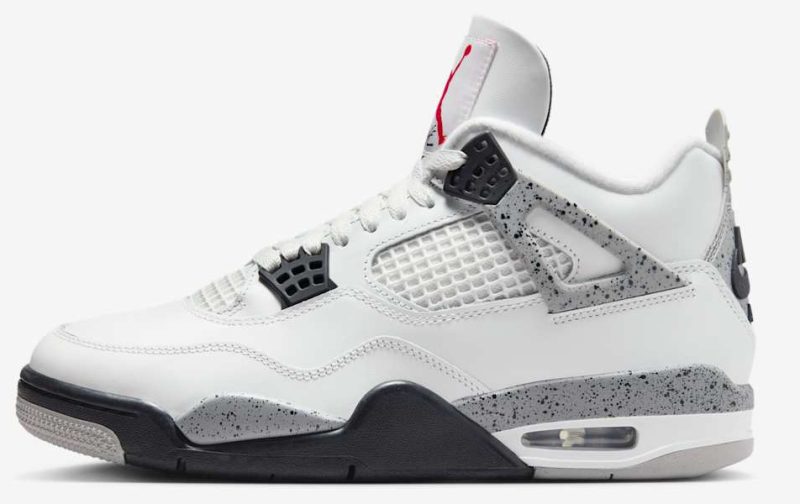 Air Jordan 4 White Cement