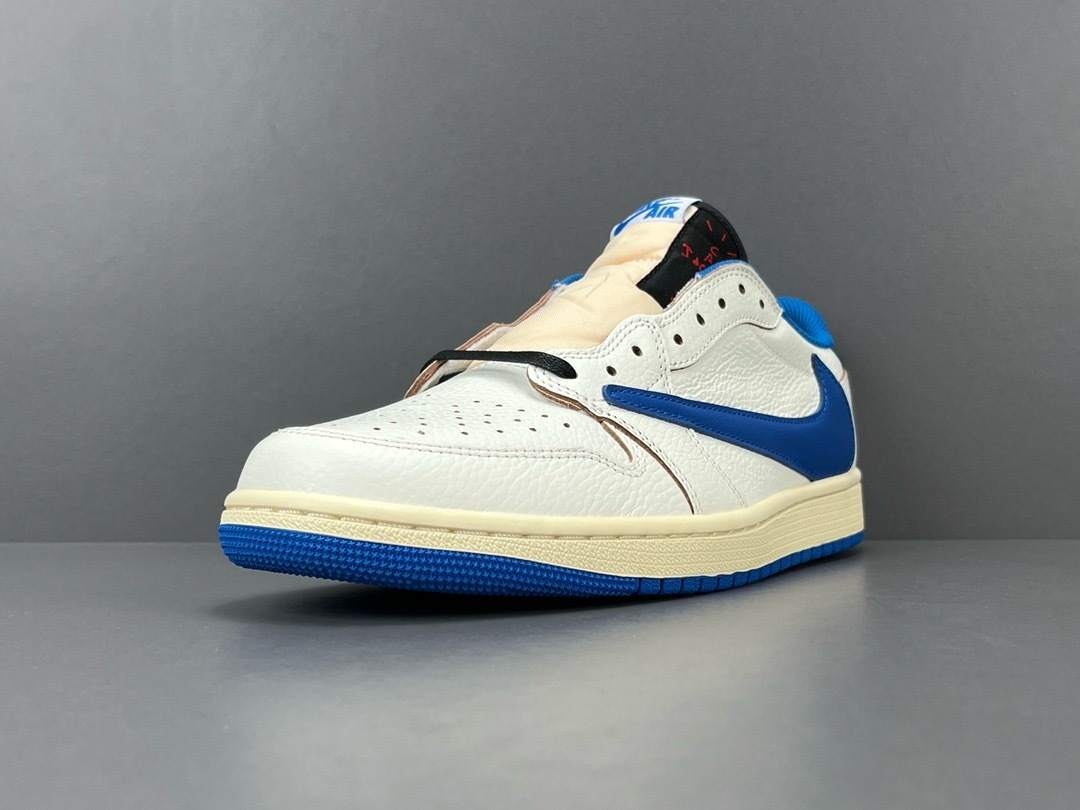 Jordan 1 Retro Low OG SP Fragment x Travis Scott Sail Military Blue 3 travis scott fragement (8)