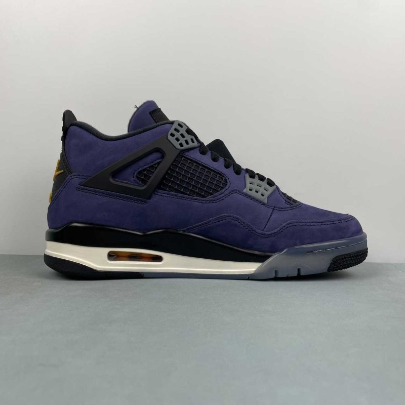 Air Jordan 4 Retro Lakers 8 jordan 4 lakers (4)