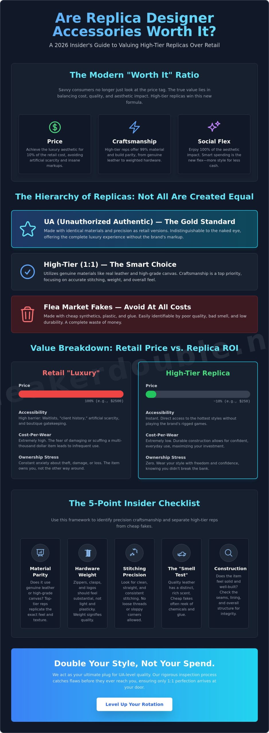 Are Replica Designer Accessories Worth It? The 2026 Truth About 1:1 Quality 💎 2 Are Replica Designer Accessories Worth It? The 2026 Truth About 1:1 Quality 💎