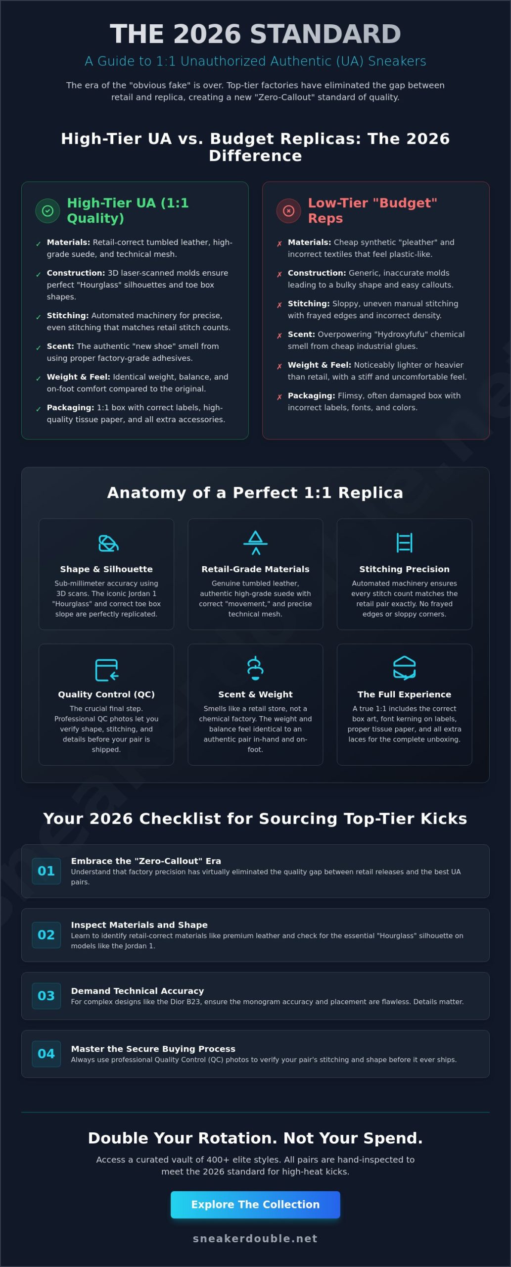 Best Replica Designer Sneakers: The 2026 Guide to 1:1 UA Quality 🔥