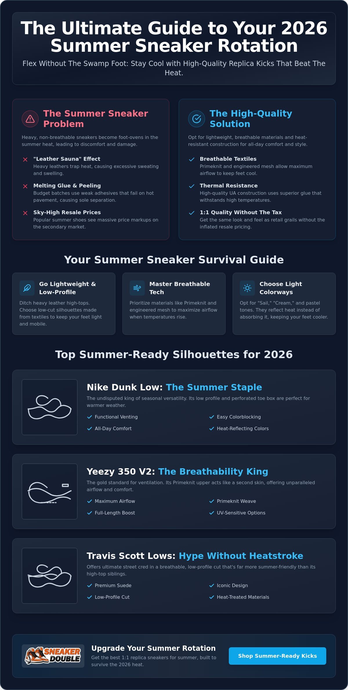 Best Replica Sneakers for Summer 2026: The Ultimate Heat-Proof Guide 2 Best Replica Sneakers for Summer 2026: The Ultimate Heat-Proof Guide